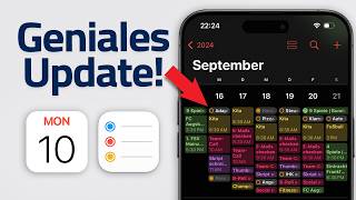 Apple Kalender amp Erinnerungen ENDLICH gut iOS 18 [upl. by Tra651]