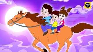 लकड़ी की काठी Lakdi ki kathi Popular Hindi Children Songs Animated Songs by guddotv 2024 kids poems [upl. by Merrill684]