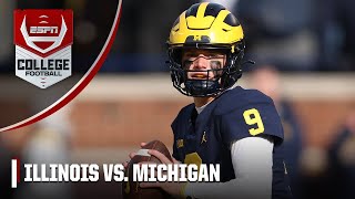 Illinois Fighting Illini vs Michigan Wolverines  Full Game Highlights [upl. by Drolyag]