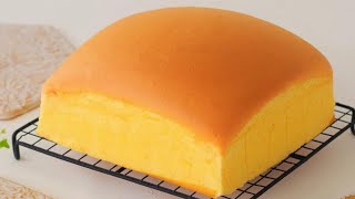 Taiwanese Castella Cake Recipe 台湾カステラの作り方 [upl. by Skricki214]