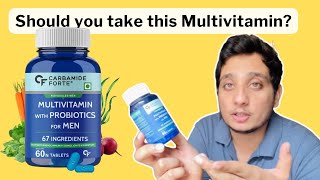 Carbamide Forte Multivitamin for Men Review  All healthconscious need to watch this [upl. by Maddie]