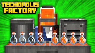 Minecraft Techopolis 2  BOTTLING PLANT amp ULTIMATE SPEED 8 Modded Questing Factory [upl. by Nedyrb]