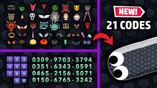 Slitherio  ALL NEW 21 SECRET CODES INVISIBLE SKIN CODE 2022 WORKING UPDATE [upl. by Butler183]