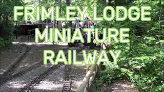 RD24039vid Frimley Lodge Miniature Railway part 1 [upl. by Emlen]