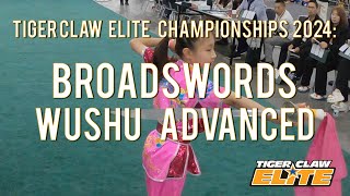 TCEC 2024 Broadswords Wushu Advanced [upl. by Treacy]