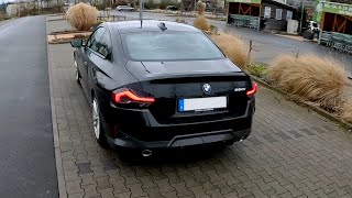 2022 BMW 220i Coupe 184 PS Top Speed Autobahn POV Drive Topspeed BMW Autobahn BMW220i BMW2 [upl. by Hamel631]