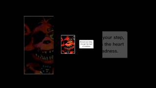 Withered Foxy Voice Lines witheredfoxy edit voices viral [upl. by Annaehs]