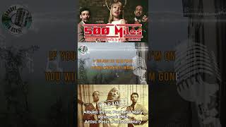 500 Miles Karaoke reels karaokesongs karaokemachine videokaraoke oldies peterpaulandmary [upl. by Innes]