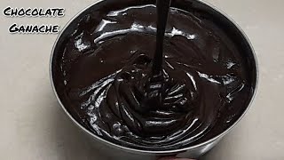 Chocolate Ganache Recipe in tamil  chocolate Ganache With coco powder [upl. by Wenz]