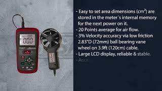 BESANTEK BST AFM06 5 In 1 Professional Environmental Meter [upl. by Nnylyoj]