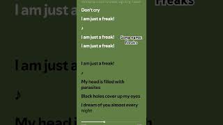 Freaks Lyrics [upl. by Craig821]