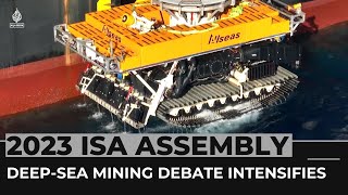 2023 ISA assembly Deepsea mining debate intensifies in Jamaica [upl. by Toby971]