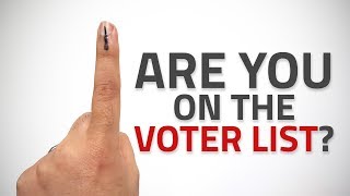 How to Check if Your Name Is on the Voter List Electoral Rolls in India [upl. by Alvin]