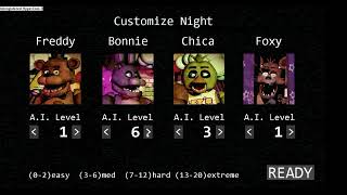 SEC RET FNAF EASTER EG CUSTOM NIHGT BITVIEW REUPLOAD [upl. by Nythsa758]