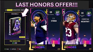 HUGE PULLS LAST HONORS SPECIAL OFFER OPENING [upl. by Dang]