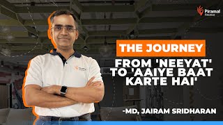 The Story Behind Aaiye Baat Karte Hai👀💫 Jairam Sridharan Speaks  Piramal Finance [upl. by Daffi]