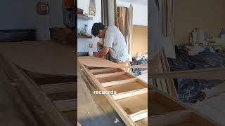 Realizando bastidor de madera madera bastidores tips consejos carpinteria taller parati diy [upl. by Ariamat]