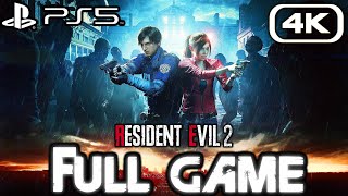 RESIDENT EVIL 2 REMASTERED PS5 Gameplay Walkthrough FULL GAME 4K 60FPS RAY TRACING No Commentary [upl. by Cogswell]