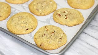 Butter Pecan Cookies Recipe [upl. by Nidak517]