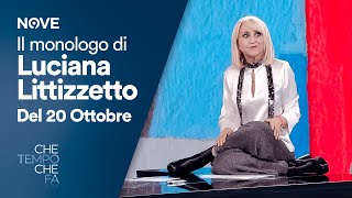 Il Monologo di Luciana Littizzetto Episodio del 20 Ottobre  Che tempo che fa [upl. by Ativak]