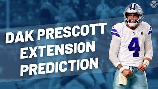 Dak Prescott Extension Prediction Is Massive  Blogging The Boys [upl. by Zarger491]