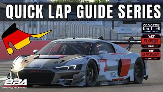 HockenheimRing  Audi R8 LMS EVO II GT3  iRacing Lap Guide 137521 🚨 [upl. by Iztim]