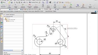 14 Lasche  Siemens NX 8 Drafting Training  Break dimension line  Make a gap [upl. by Euqcaj909]