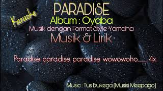 Karaoke PARADISE  Oyaba [upl. by Attela]