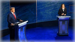 Trump amp Harris Spar In Fiery Presidential Debate Analysis [upl. by Oalsecnew731]