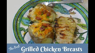 The BEST Grilled Chicken Breasts  Boneless Skinless Chicken Breasts  Amy Learns to Cook [upl. by Coheman31]