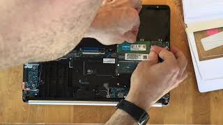 How to Upgrade Memory in HP Laptop without User Removable Battery DDR42400 SODIMM  HP 14df0013cl [upl. by Dianthe]