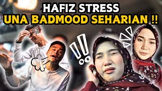 REACTION HAFIZ BENGANG BILA UNA PALAU SEHARIAN HAFIZ MARAH UNA MERAJUK [upl. by Brader]