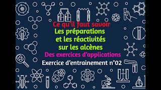 53 Ce qu’il faut savoir sur les réactivités des alcènes Exercice d’entrainement n°02 [upl. by Yanel]