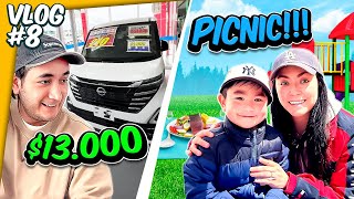 VIVIR EN JAPÓN  Nuestro PICNIC  Asi es un AUTO NUEVO de 13 mil DOLARES  Ep 8 [upl. by Kerrill]