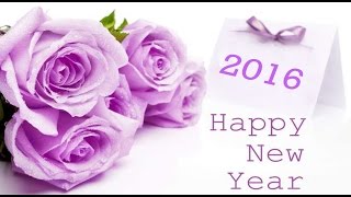 Happy New Year 2016  Latest SMSBest WishesgreetingsWhatsapp VideoEcardQuotesHD Video [upl. by Anekam]