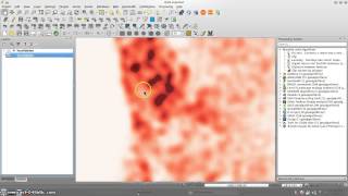 QGIS heatmap renderer for point layers [upl. by Cofsky]