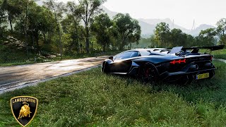 1600HP Lamborghini Aventador SVJ  FORZA HORIZON 5 [upl. by Aihsena]