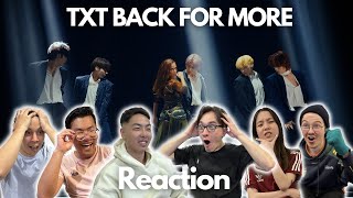 TXT 투모로우바이투게더 Anitta ‘Back for More’ Official MV REACTION [upl. by Geri622]