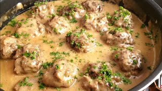 The Ultimate Smothered Meatballs Recipe [upl. by Casaleggio772]