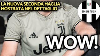 Ecco la seconda maglia Juve 201819 nel dettaglio  Speciale Avsim [upl. by Ysdnil82]