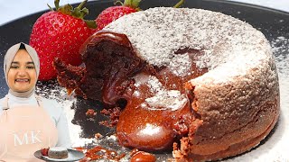 Amazing CHOCOLATE LAVA CAKE in less than 30 mins [upl. by Sirenay813]