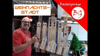 5 Weihnachtsstadt  Weihnachtsdeko selberbauen [upl. by Risa947]