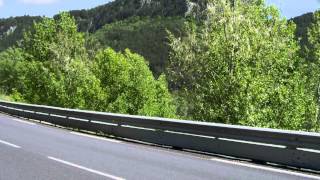 2015 MercedesBenz C63 AMG S driving scenes [upl. by Annasor]