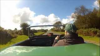 AustinHealey Frogeye Sprite restored and driven [upl. by Esinel]