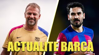 ILKAY GUNDOGAN vers le QATAR Interview Hansi FLICK FELIX à BENFICA ACTUALITE MERCATO OFFICIEL [upl. by Nage839]