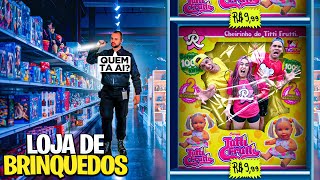 24 HORAS NA MAIOR LOJA DE BRINQUEDO Fomos pegos [upl. by Wolfram]