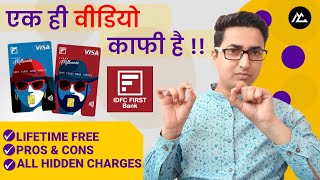 IDFC First bank credit card pros and cons  Hindi  MyCompany [upl. by Segroeg]