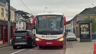 Bus Eireann SC343 Route 261 Midleton To Carrigtwohill [upl. by Yra]