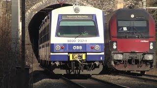 Semmeringbahn zwischen Klamm und quotBlauer Einschnittquot [upl. by Heti885]