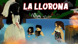 LA LLORONA 😳😦 HISTORIA ROBLOX BROOKHAVEN [upl. by Salohci]